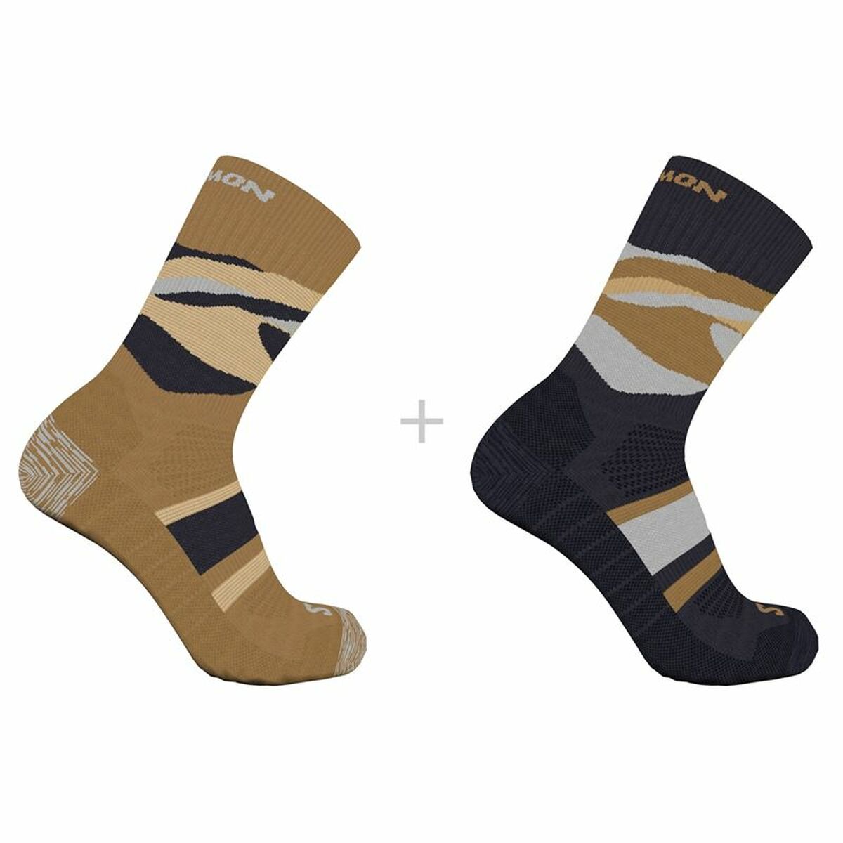 Sportstrumpor Salomon Out Alps Crew 2 antal