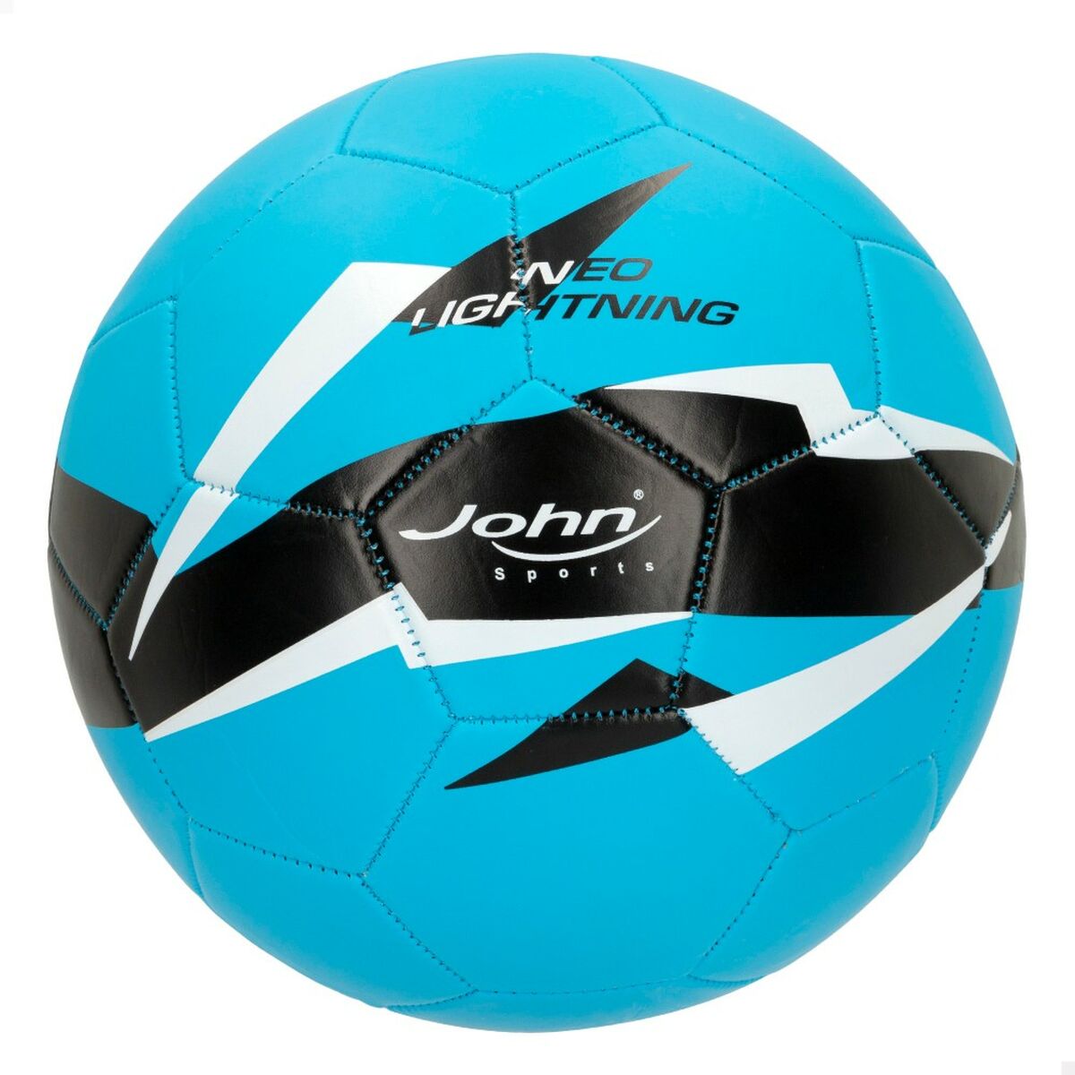 Fotboll John Sports World Star 5 Ø 22 cm Konstläder (12 antal) - 3