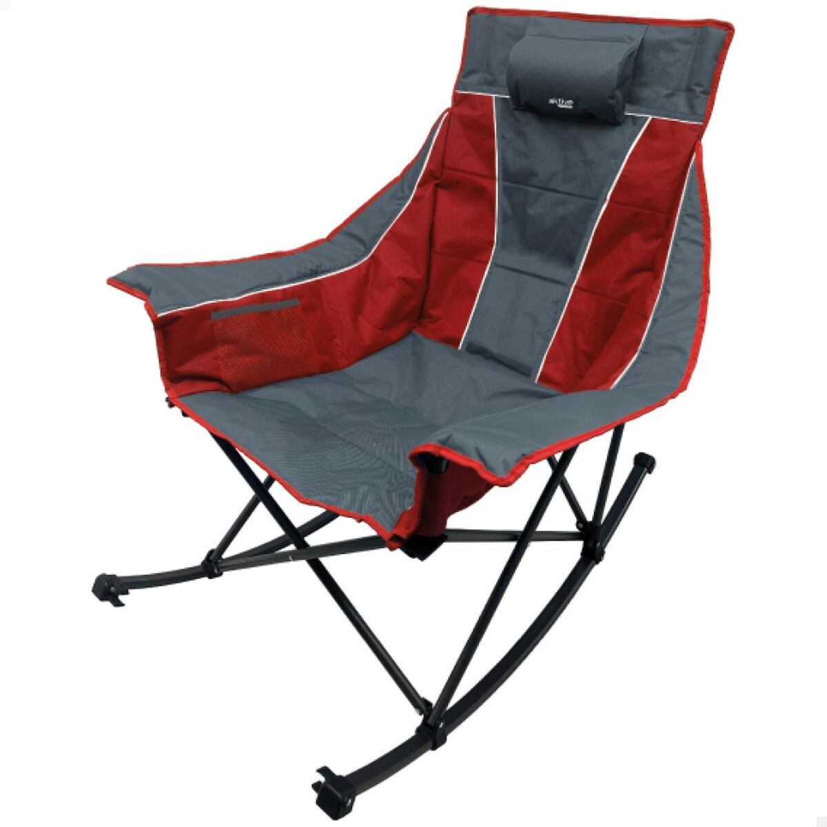 Hopfällbar campingstol Aktive 51 x 97 x 100 cm (2 antal) - 2