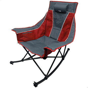 Hopfällbar campingstol Aktive 51 x 97 x 100 cm (2 antal)