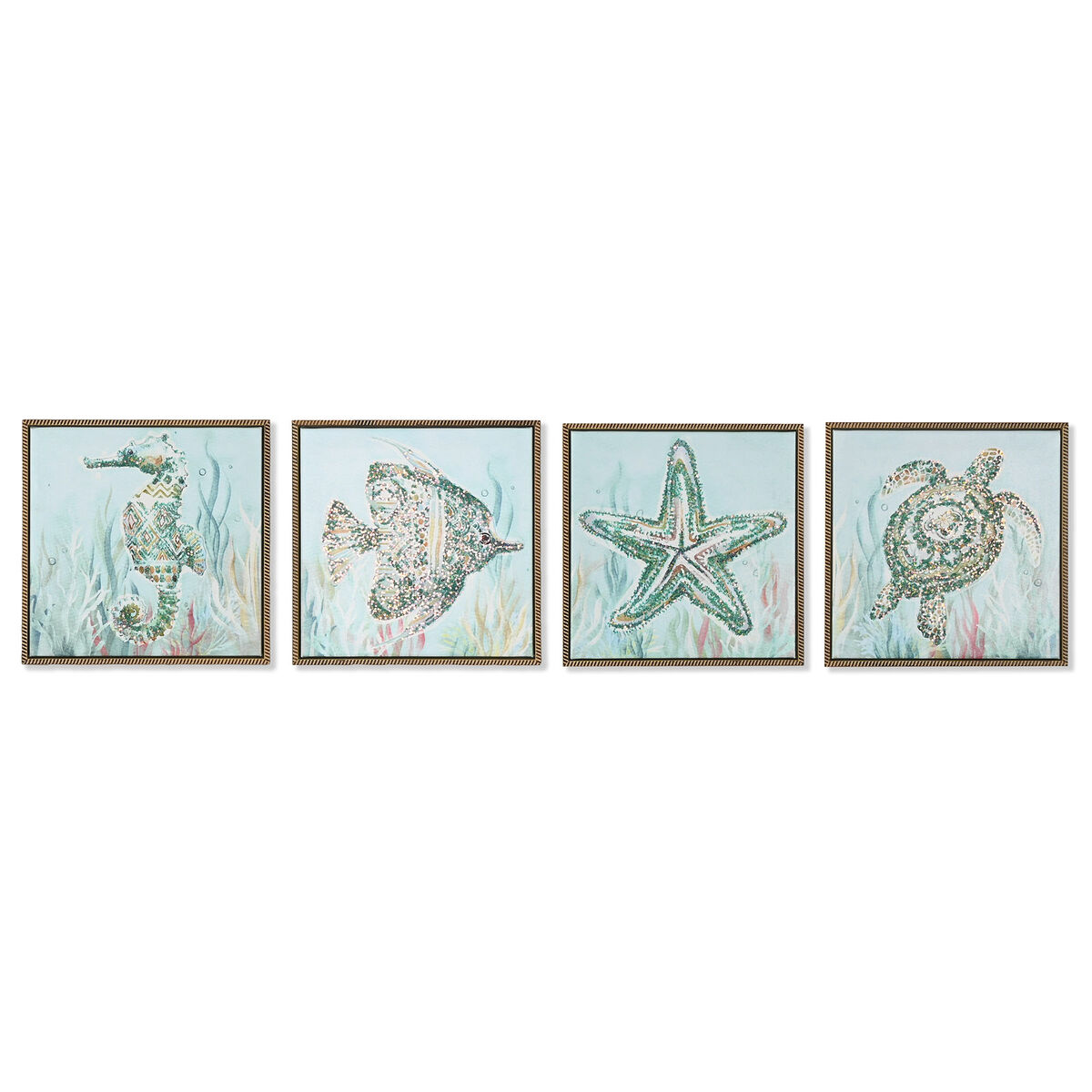 Kanvas Home ESPRIT polystyren Kanvas 30 x 3,5 x 30 cm