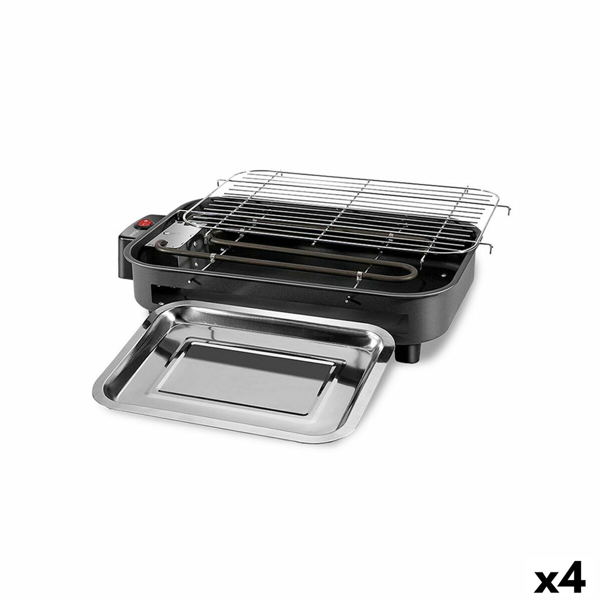 Barbecue Kiwi Elektrisk 1300 W 36,5 x 23 cm (4 antal) - 2
