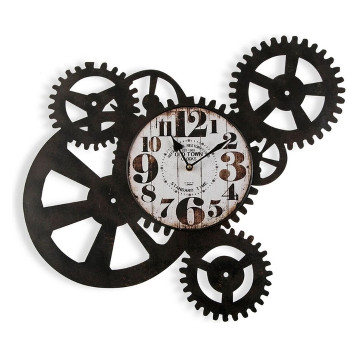 Väggklocka Versa Metall (4,3 x 51,7 x 54 cm) - 2