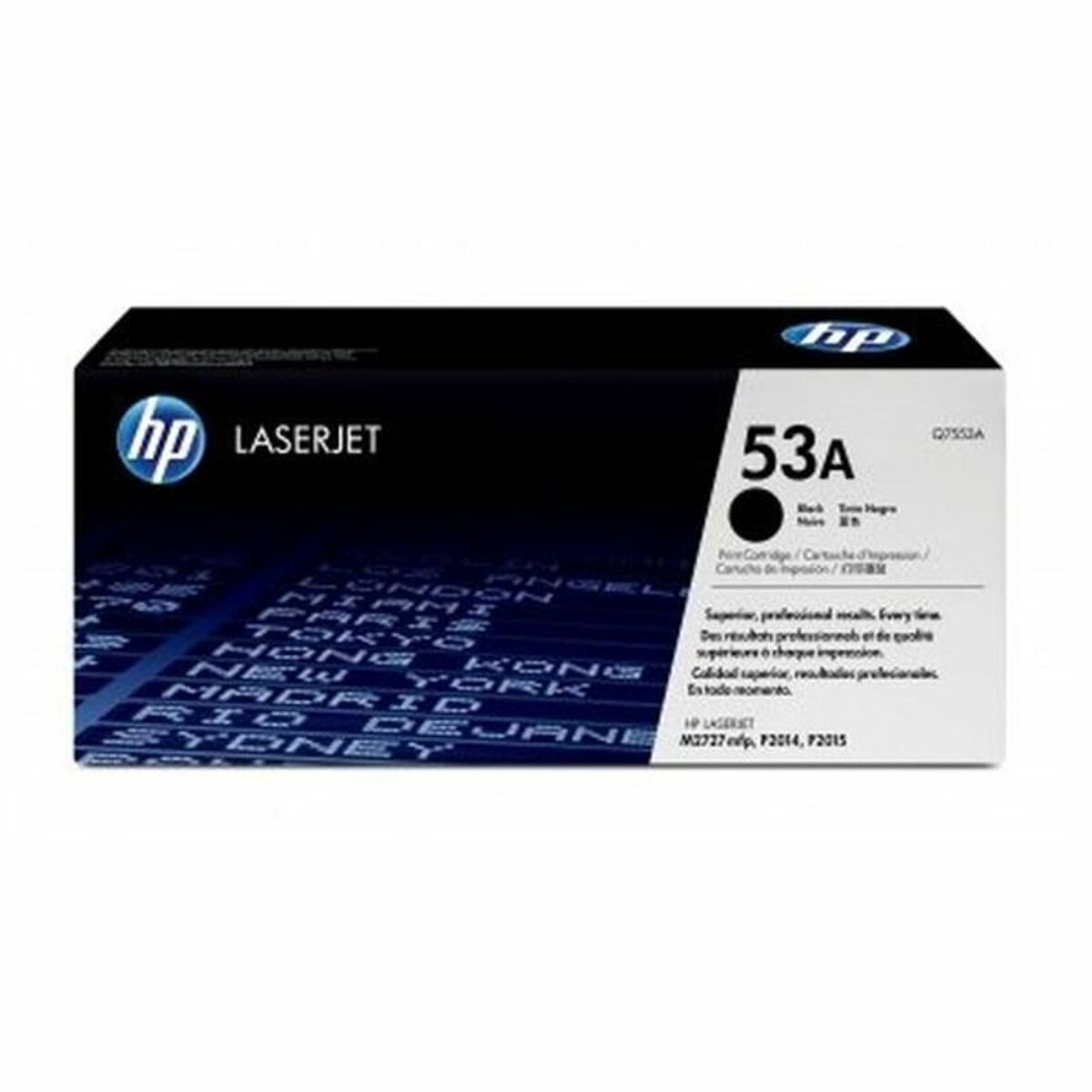 Original Toner HP 53A 53A Blå Svart Multicolour - 2