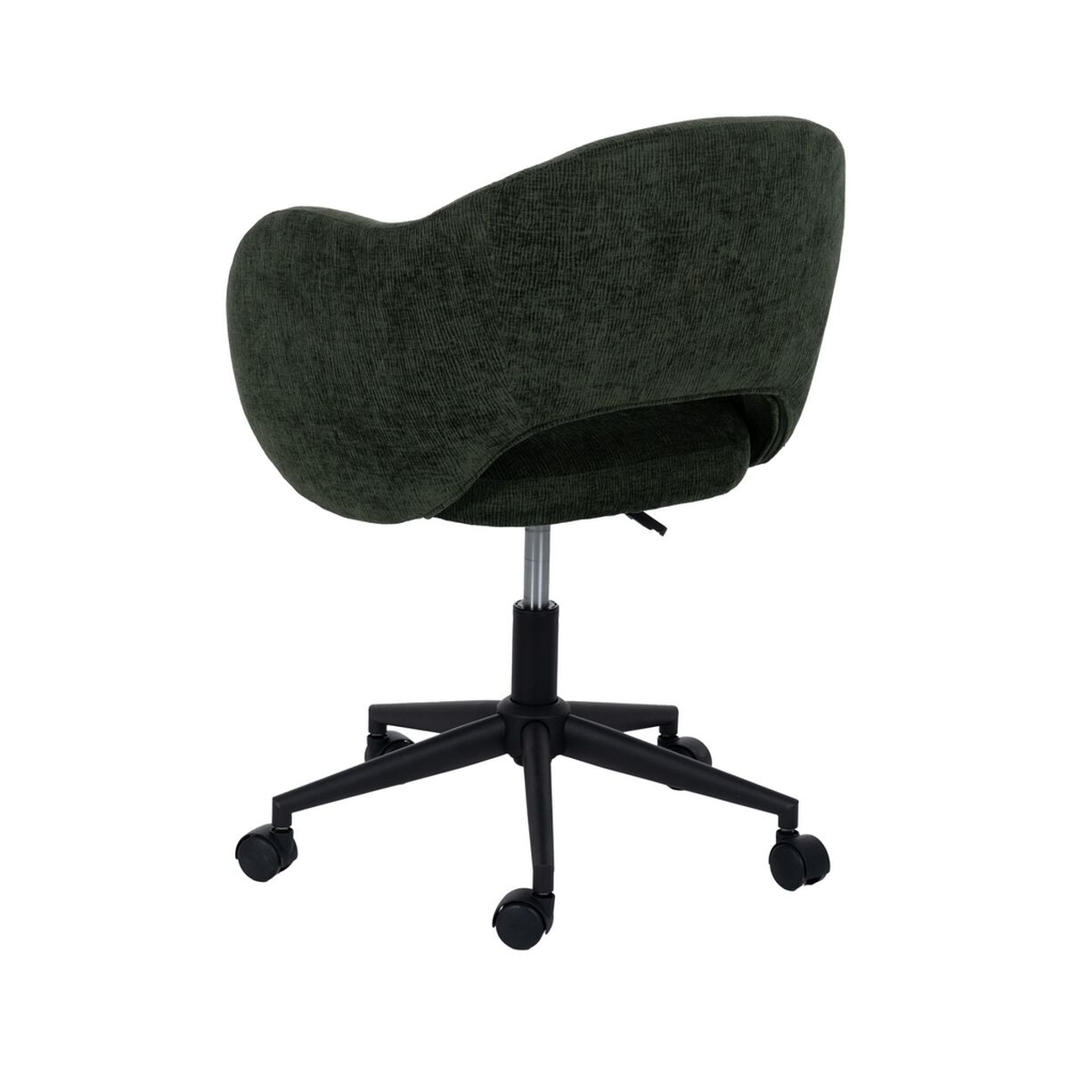 Kontorsstol Svart Grön 56 x 56 x 85 cm - 4