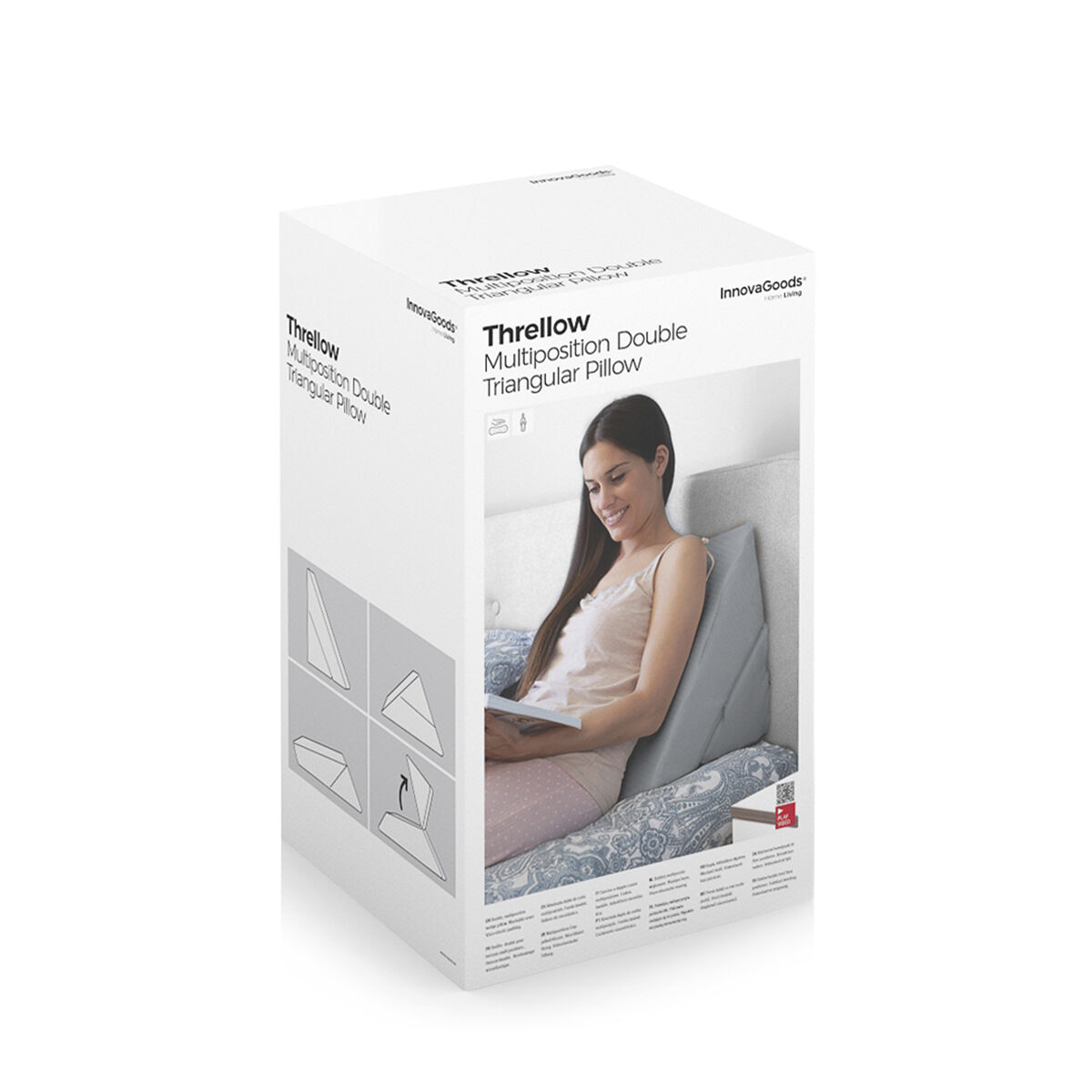 Triangulär Multi-Position Dubbelkil Kudde Threllow InnovaGoods - 14