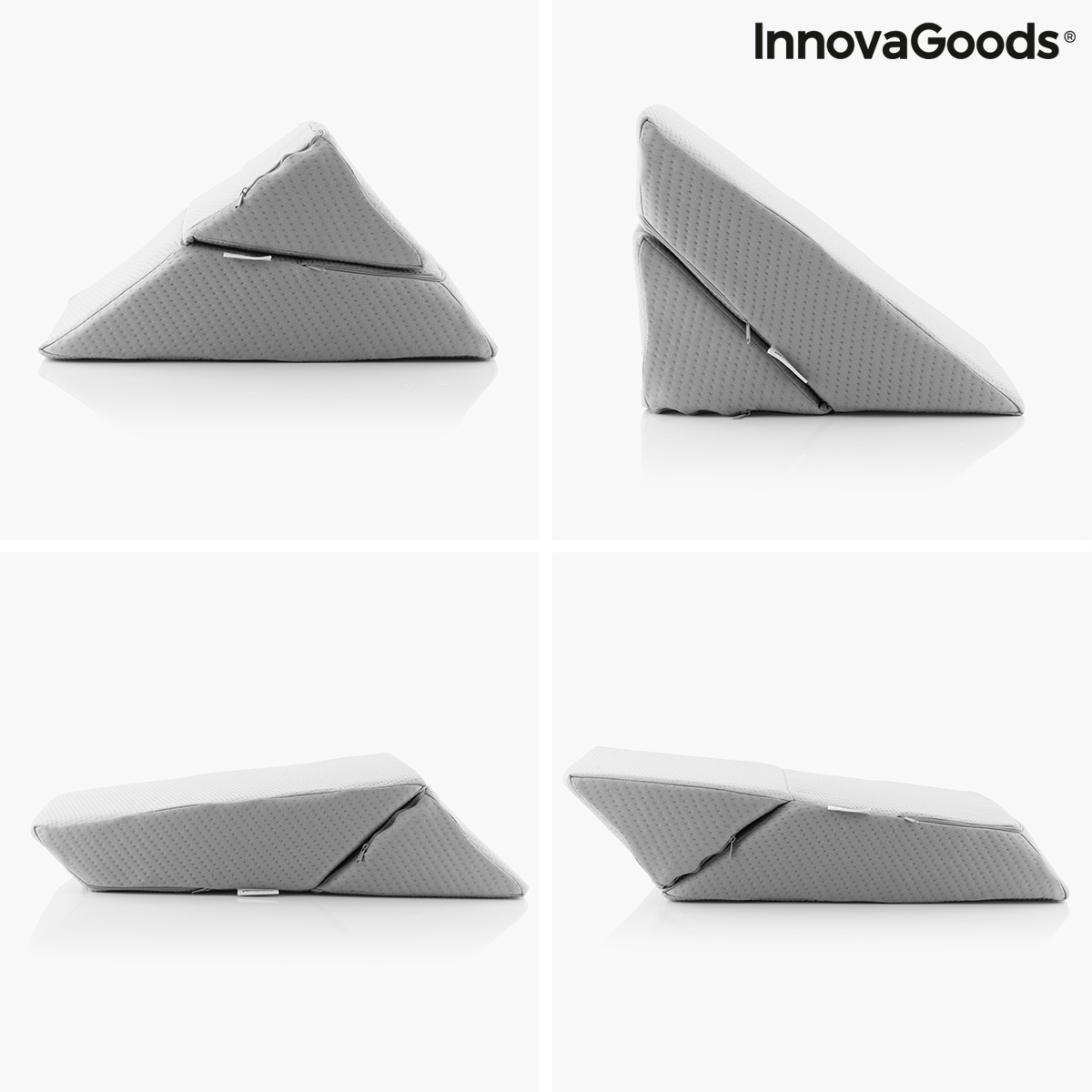 Triangulär Multi-Position Dubbelkil Kudde Threllow InnovaGoods - 3