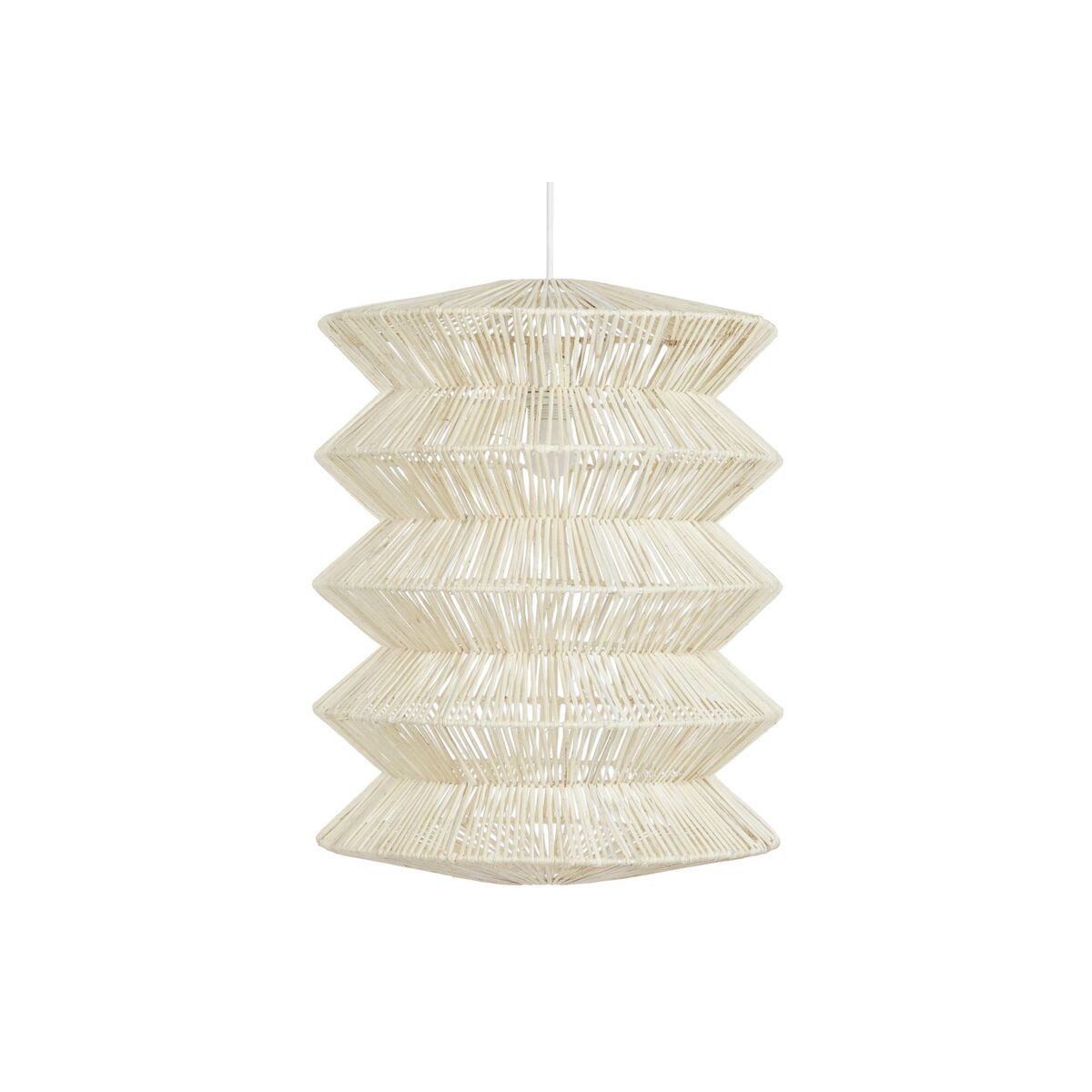 Taklampa DKD Home Decor Ljusbrun Järn 50 W 40 x 40 x 54 cm - 7