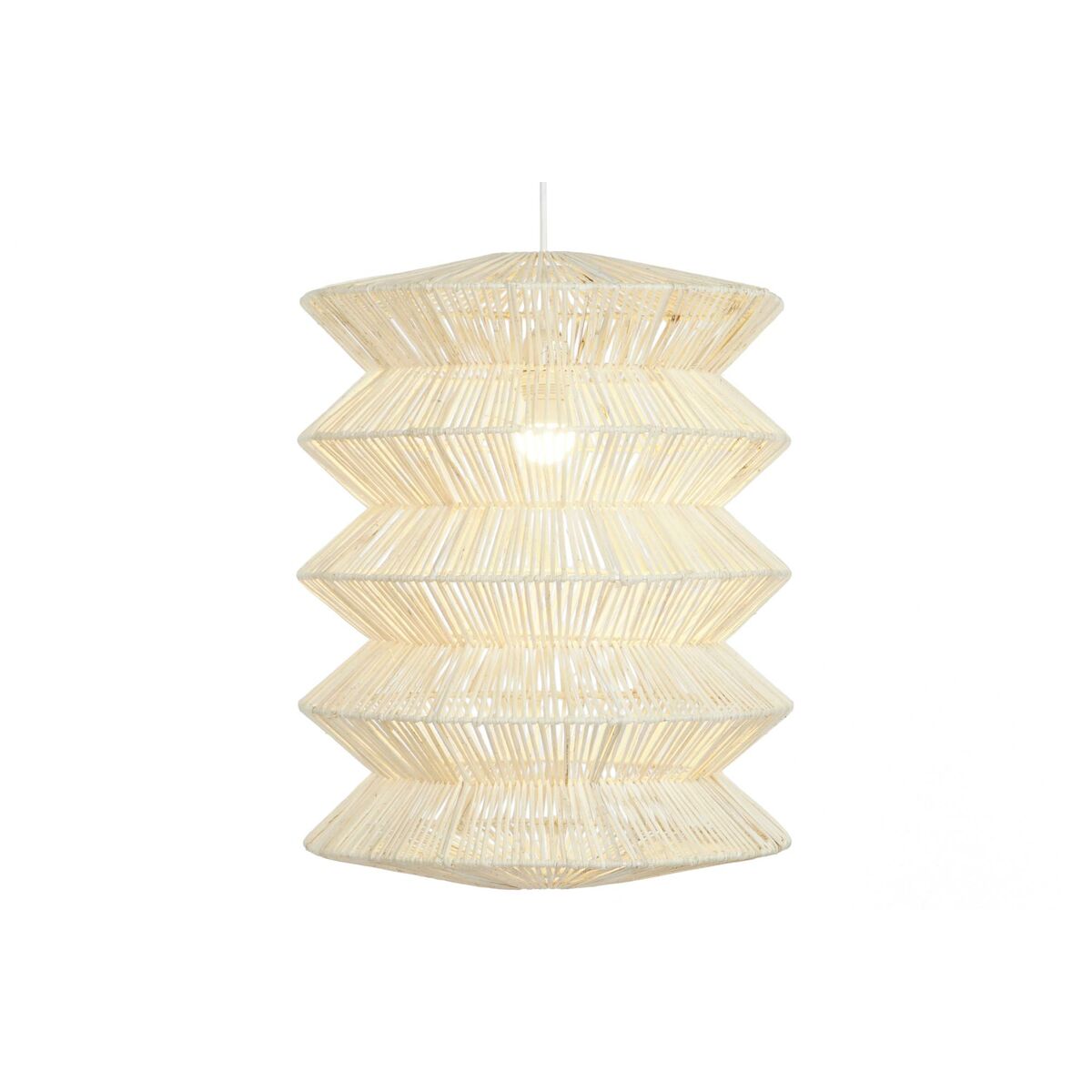 Taklampa DKD Home Decor Ljusbrun Järn 50 W 40 x 40 x 54 cm - 6