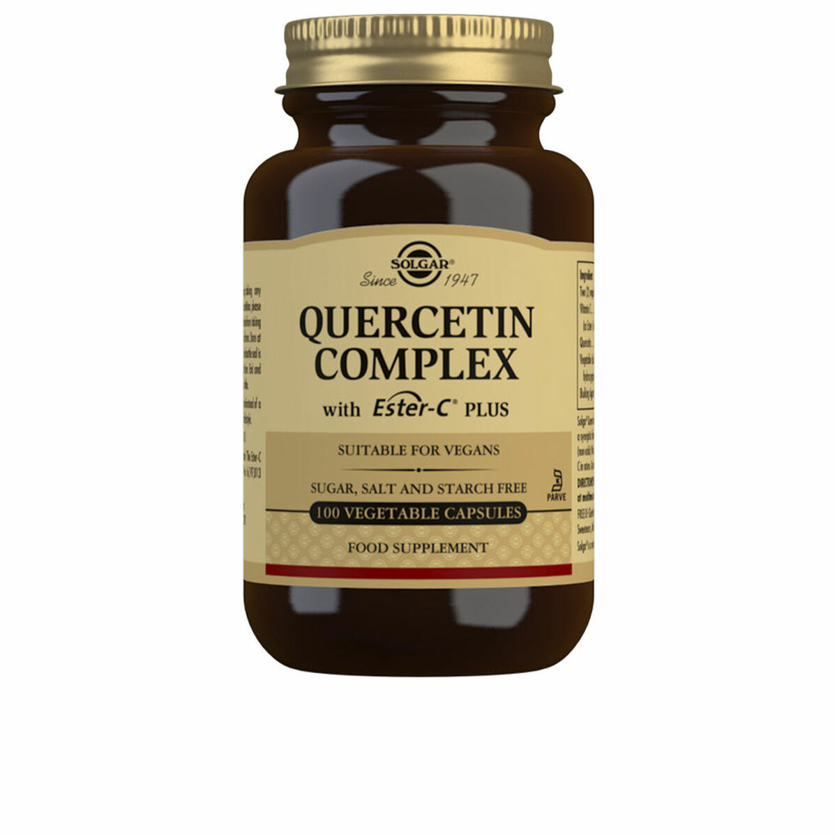 Quercitin komplex med Escter-C Plus Solgar 30227 100 antal - 2