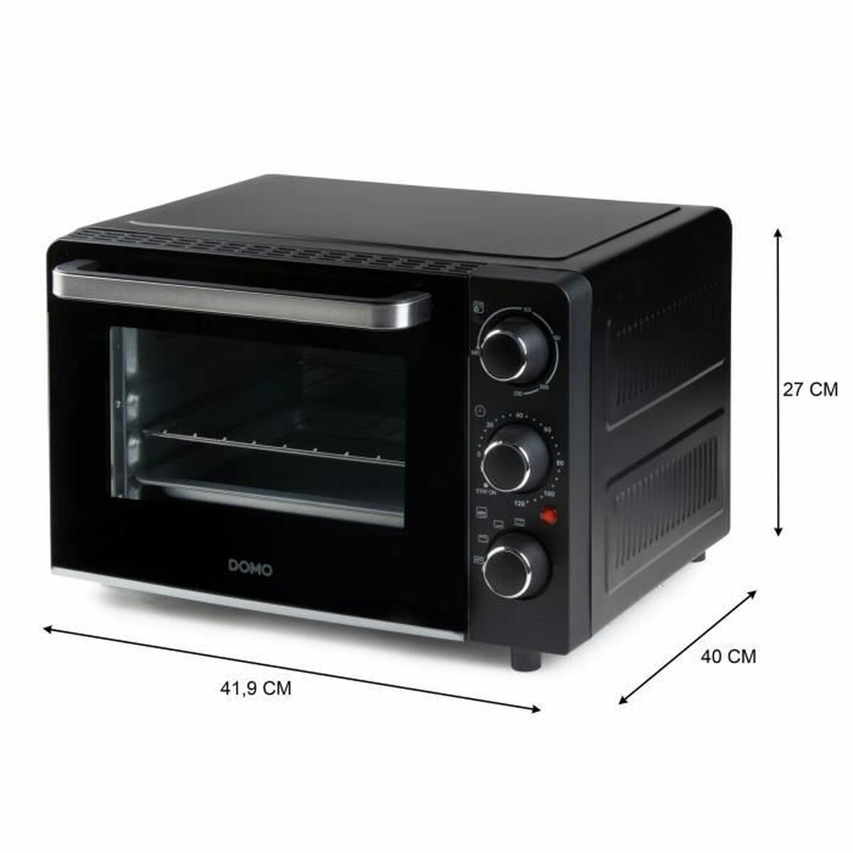 Elektrisk Mini-ugn DOMO 1300 W 20 L - 3
