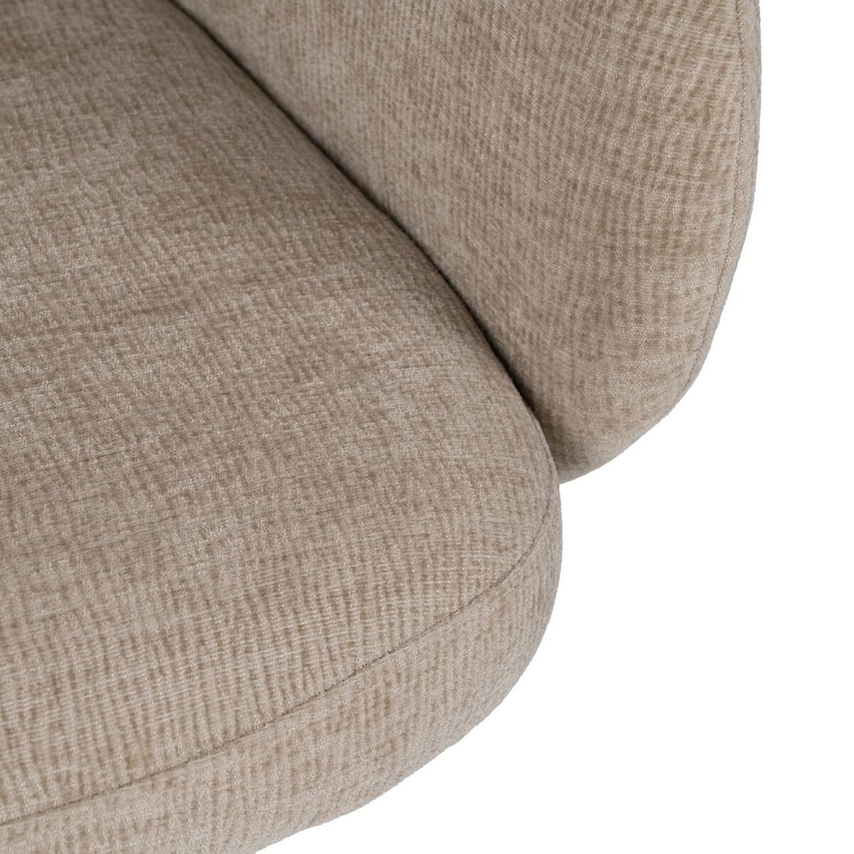 Kontorsstol Svart Beige 56 x 56 x 85 cm - 7