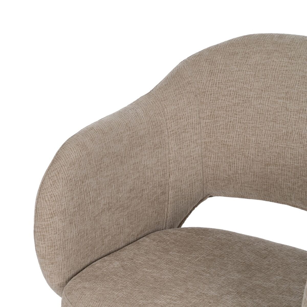 Kontorsstol Svart Beige 56 x 56 x 85 cm - 6