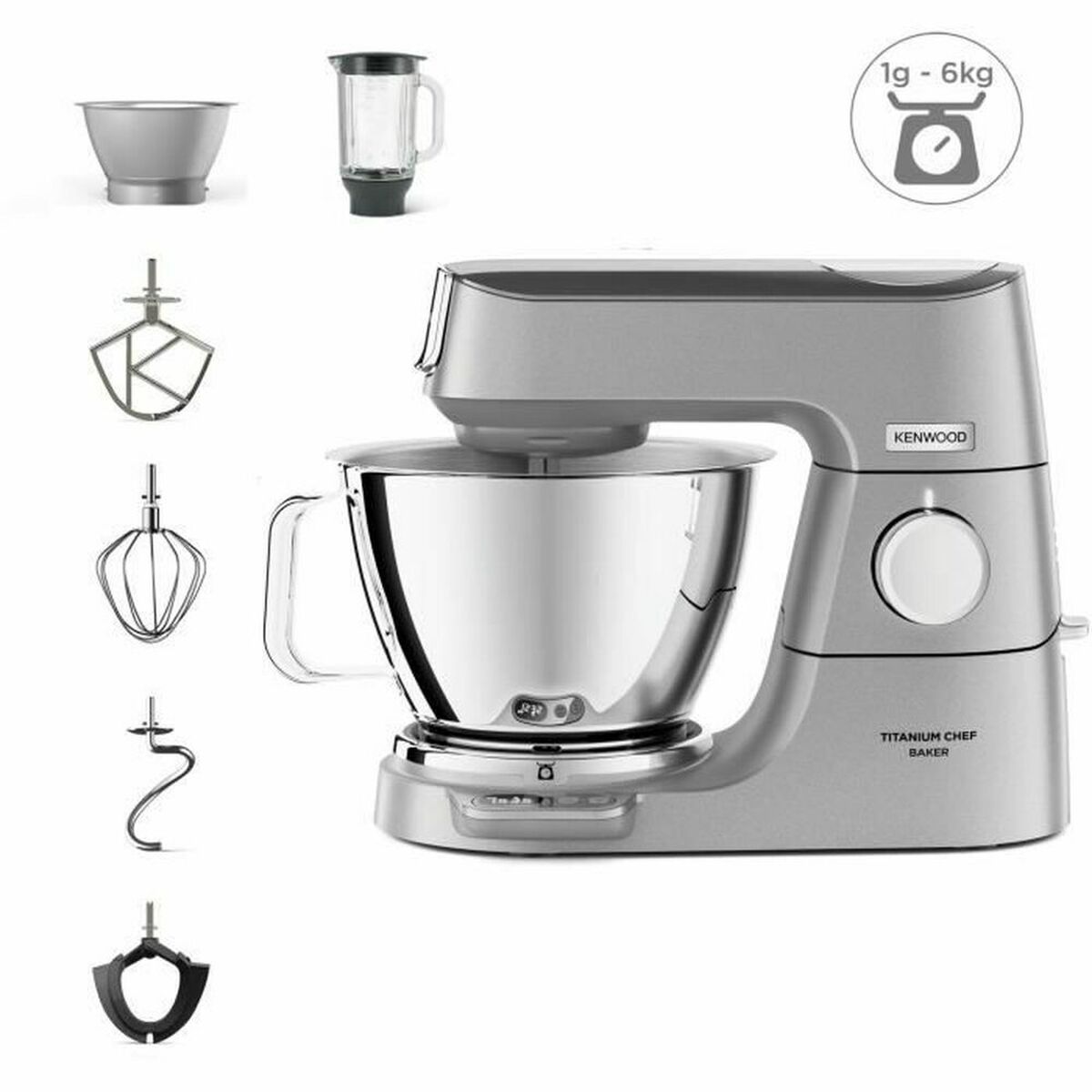 Köksrobot Kenwood KVC85.124SI Silvrig 1200 W