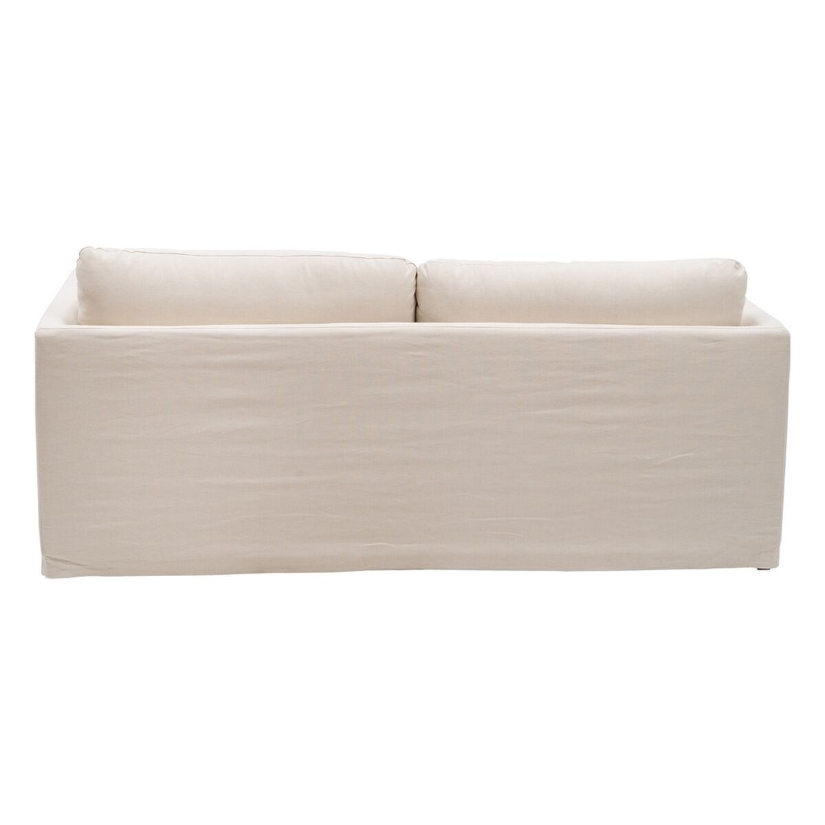 3-mans soffa Beige Viskos 224 x 100 x 94 cm - 2