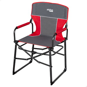 Hopfällbar campingstol Aktive 54 x 92 x 49 cm (2 antal)