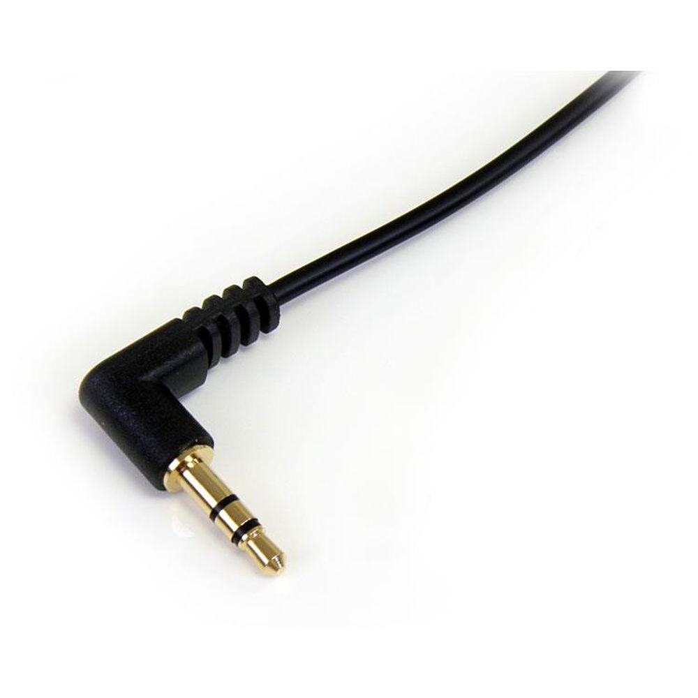 Ljudkabel Jack (3,5 mm) Startech MU1MMSRA             Svart 0,3 m - 3