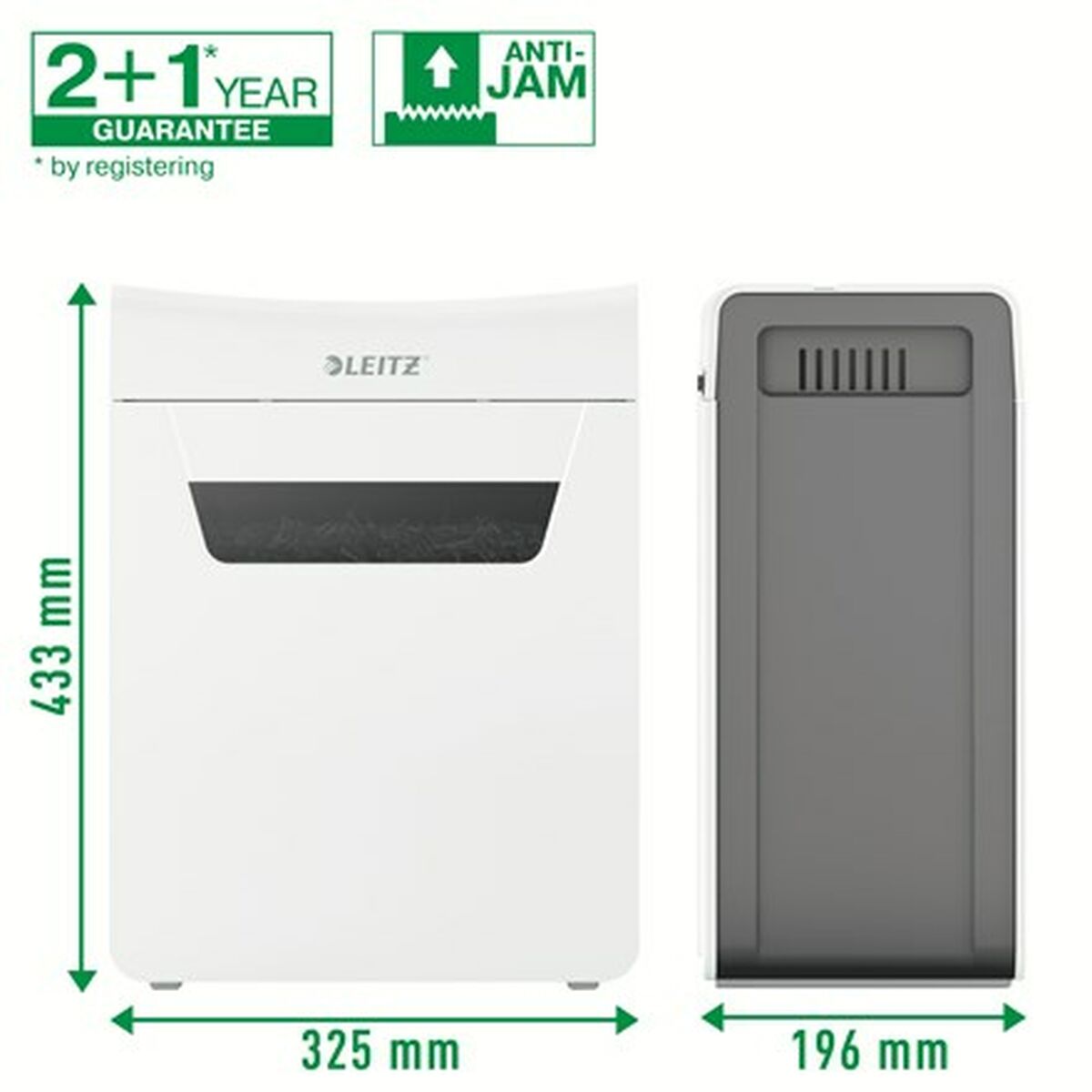 Dokumentförstörare Leitz 80910000 14 L - 2
