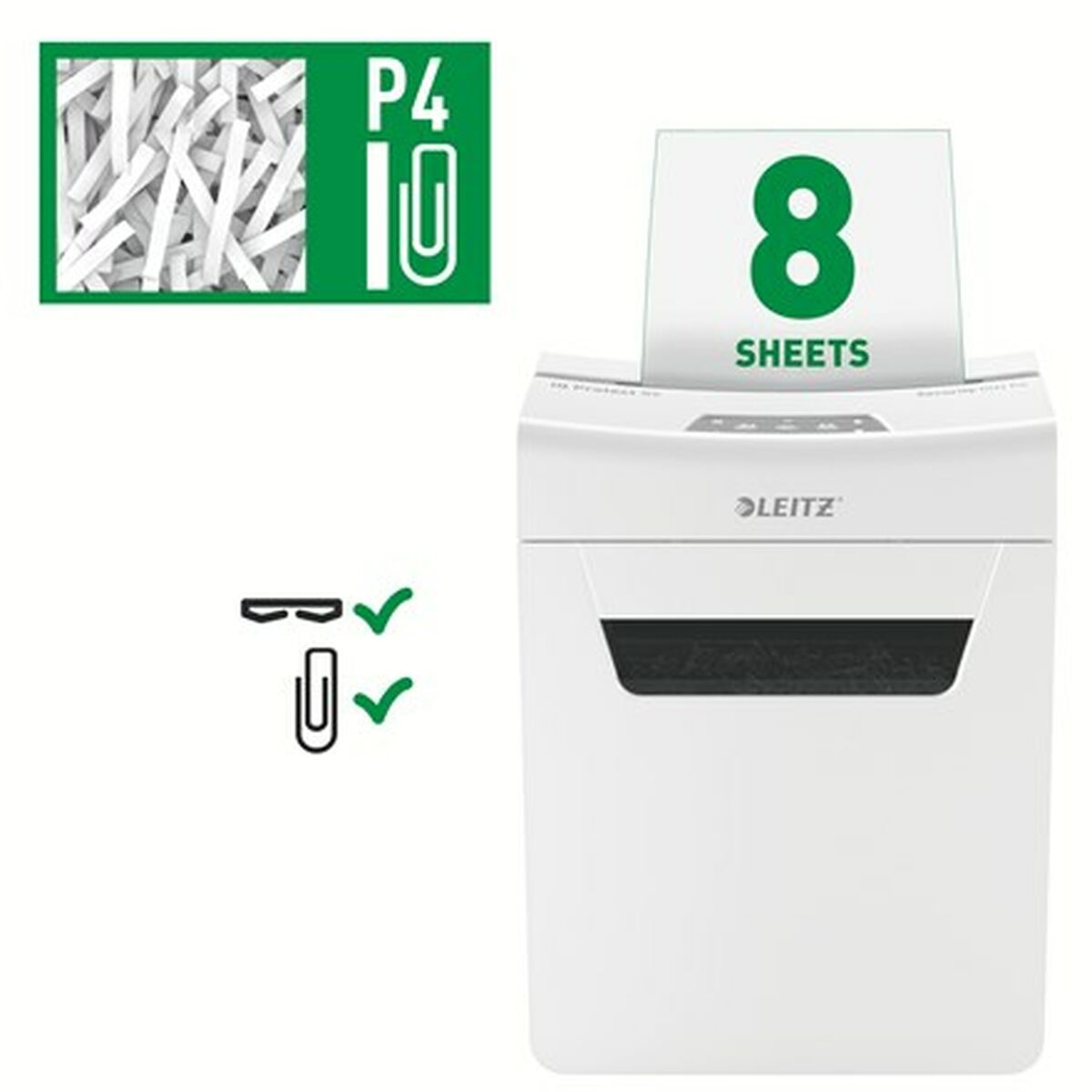 Dokumentförstörare Leitz 80910000 14 L - 6