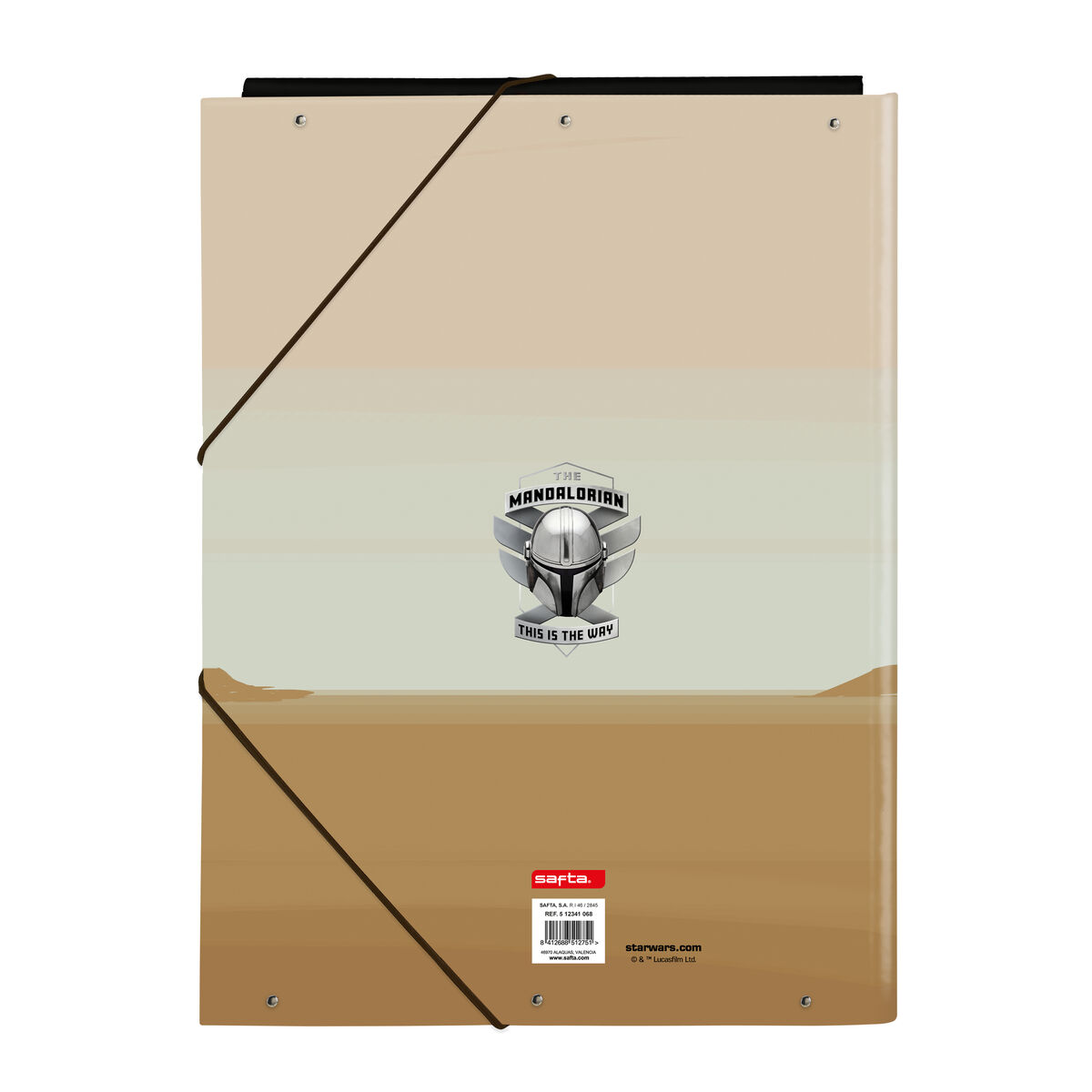 Folder The Mandalorian This is the way Brun Svart A4 - 2