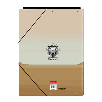 Folder The Mandalorian This is the way Brun Svart A4