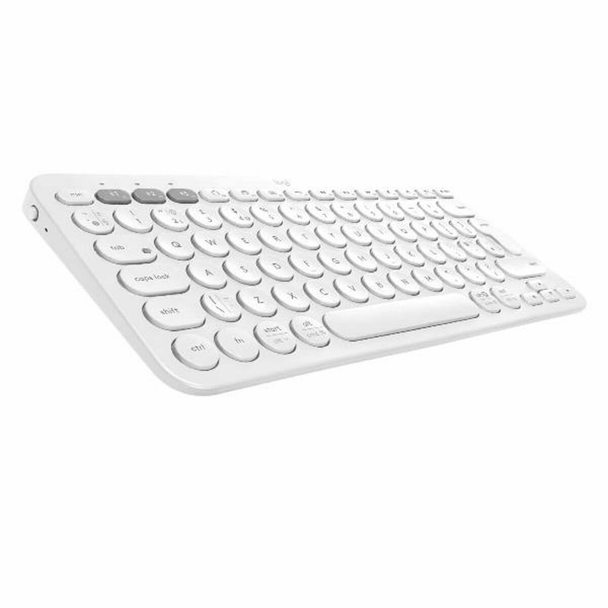 Trådlöst Tangentbord Logitech K380 Vit - 2
