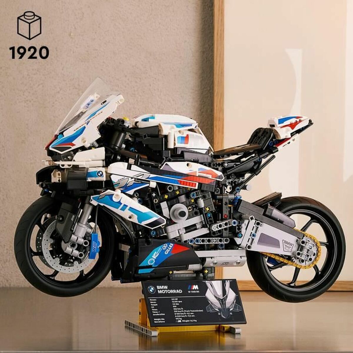 Byggsats   Lego 42130         Blå Vit Svart Röd - 2
