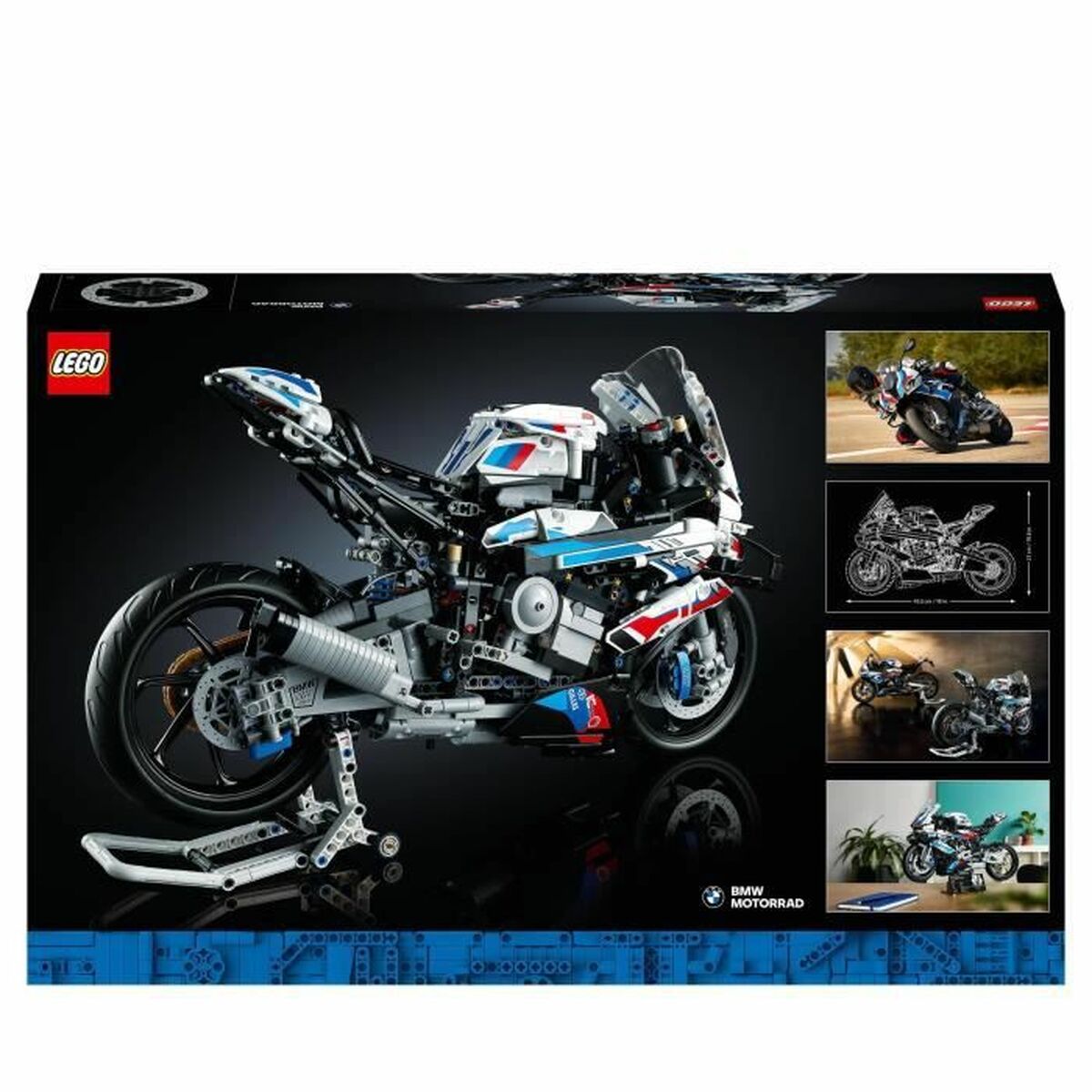 Byggsats   Lego 42130         Blå Vit Svart Röd - 6