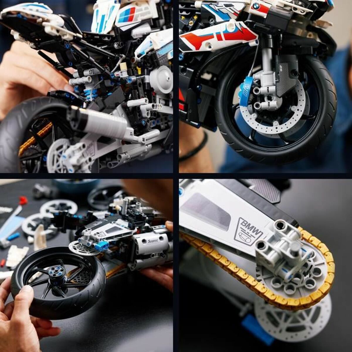 Byggsats   Lego 42130         Blå Vit Svart Röd - 3