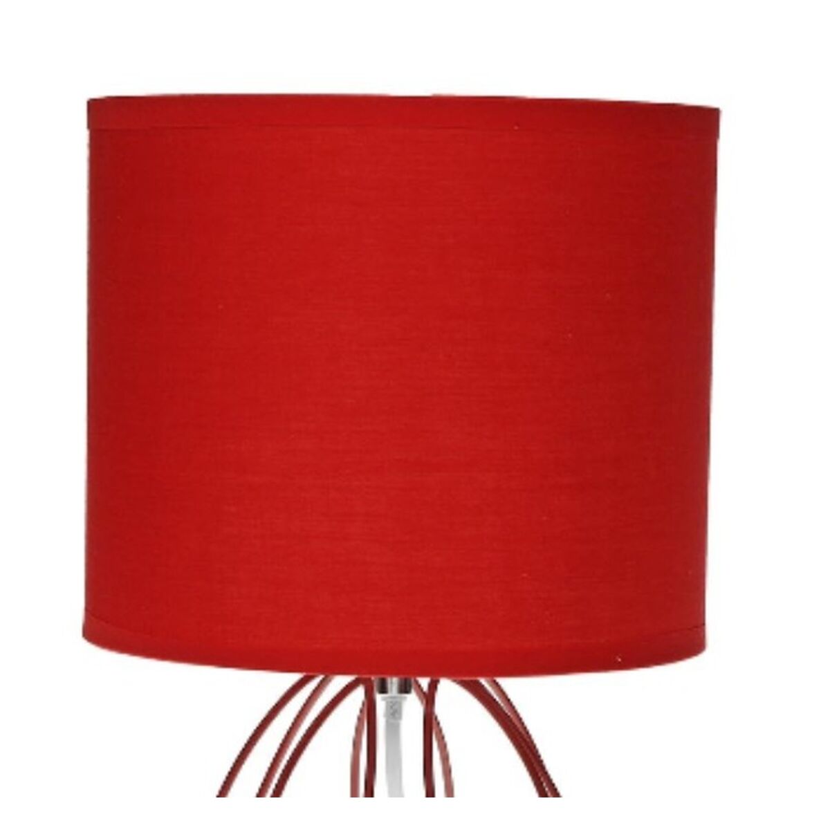 Bordslampa Versa Mila Röd 20 x 36 cm Metall - 4