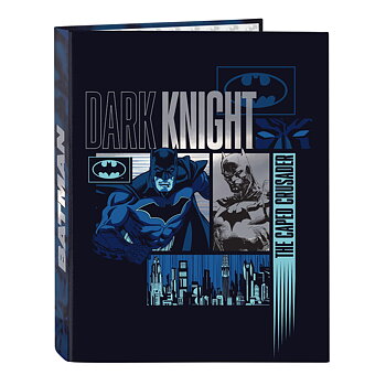Ringpärm Batman Legendary Marinblå A4 26.5 x 33 x 4 cm