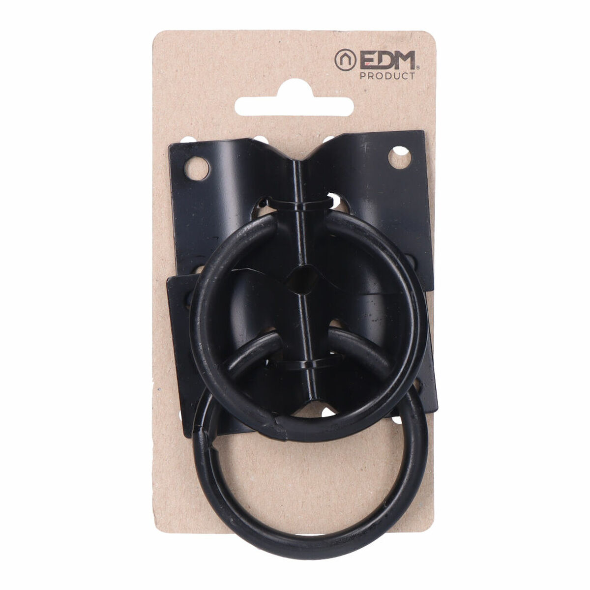 Hundparkeringsstation EDM 85294 Svart 70 x 45 mm Skylt Ringar (2 antal)