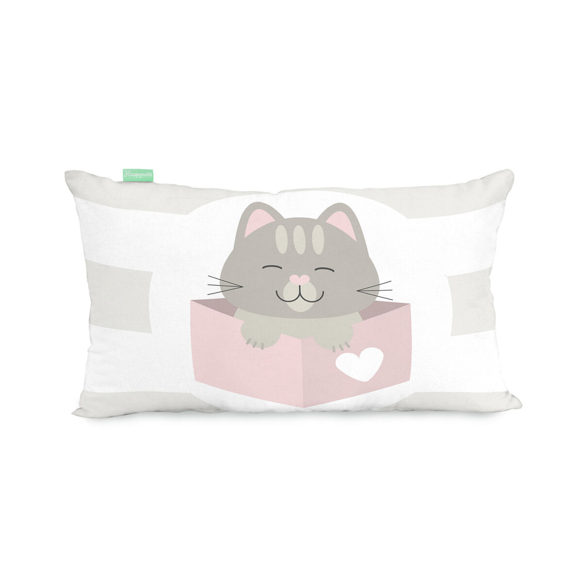 Kuddfodral HappyFriday Kitty Multicolour 50 x 30 cm - 2