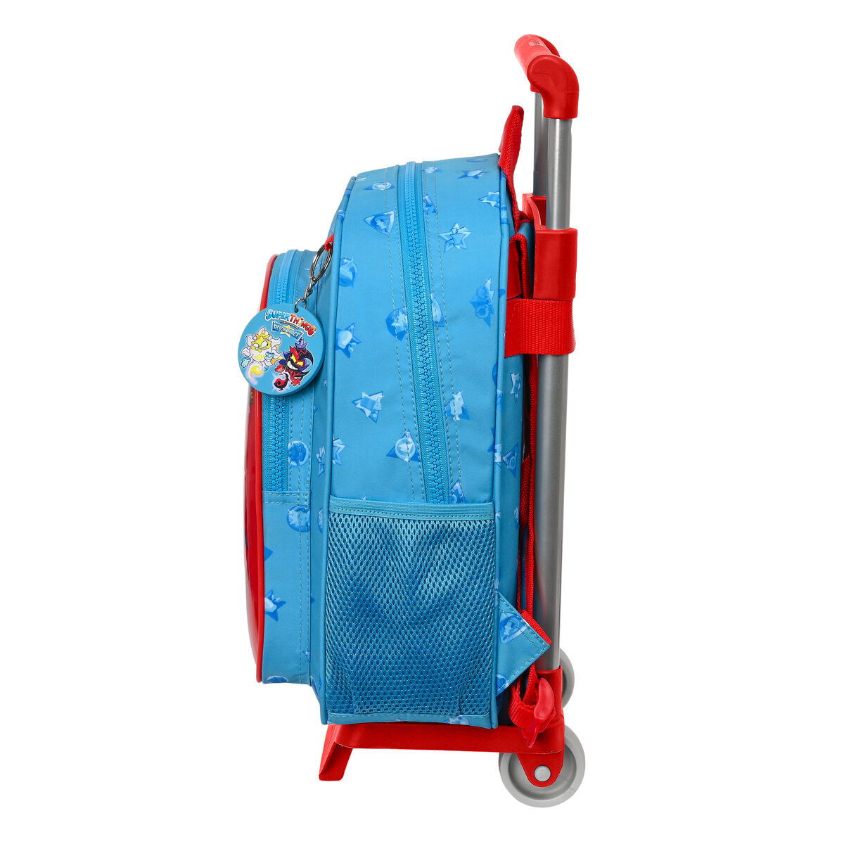 Skolväska med hjul SuperThings Rescue force 27 x 33 x 10 cm Blå - 4