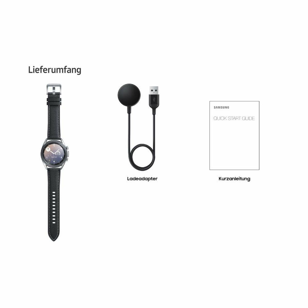 Smartklocka Samsung Galaxy Watch 3 (Renoverade A+) - 2