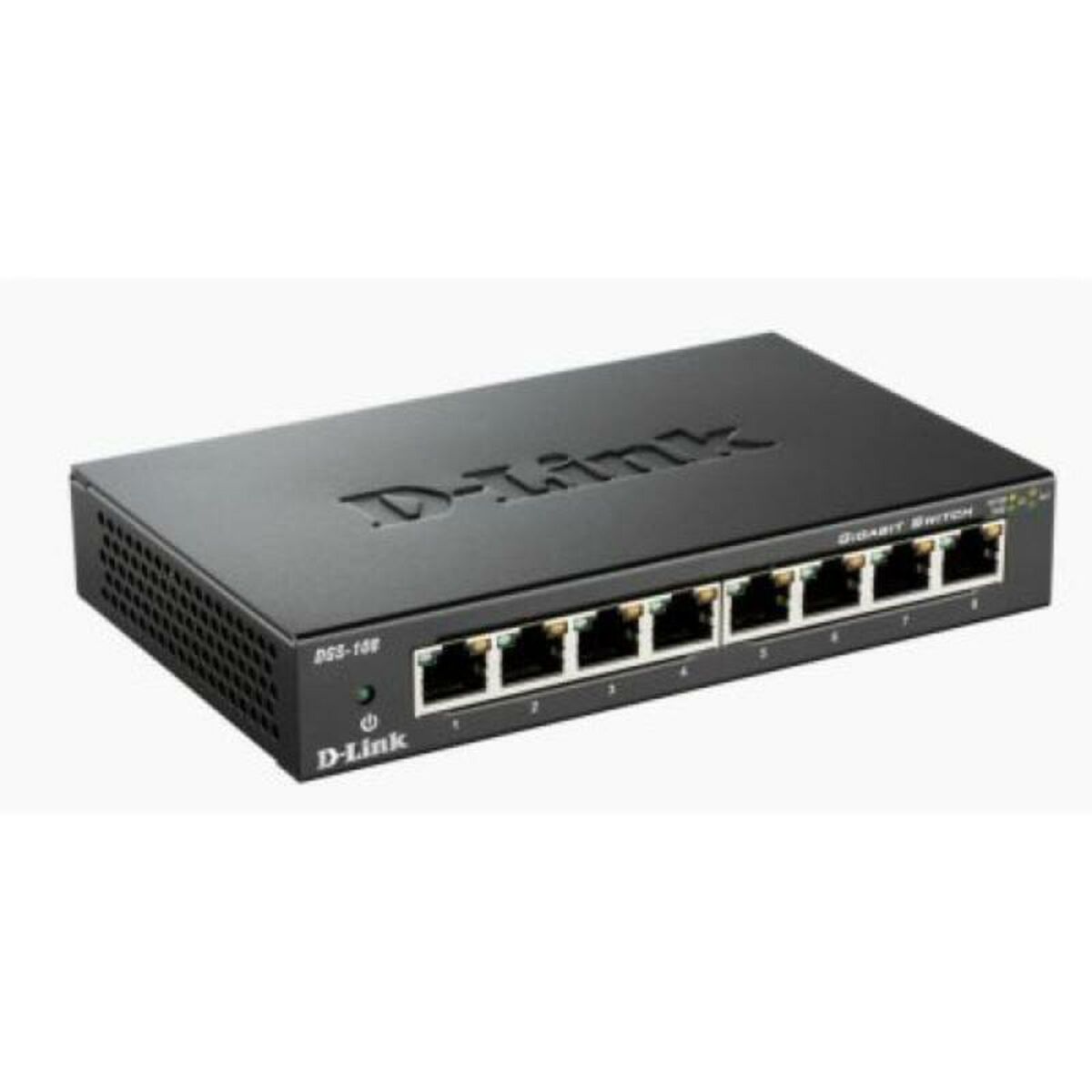 Switch D-Link DGS-108 8 p 10 / 100 / 1000 Mbps - 3