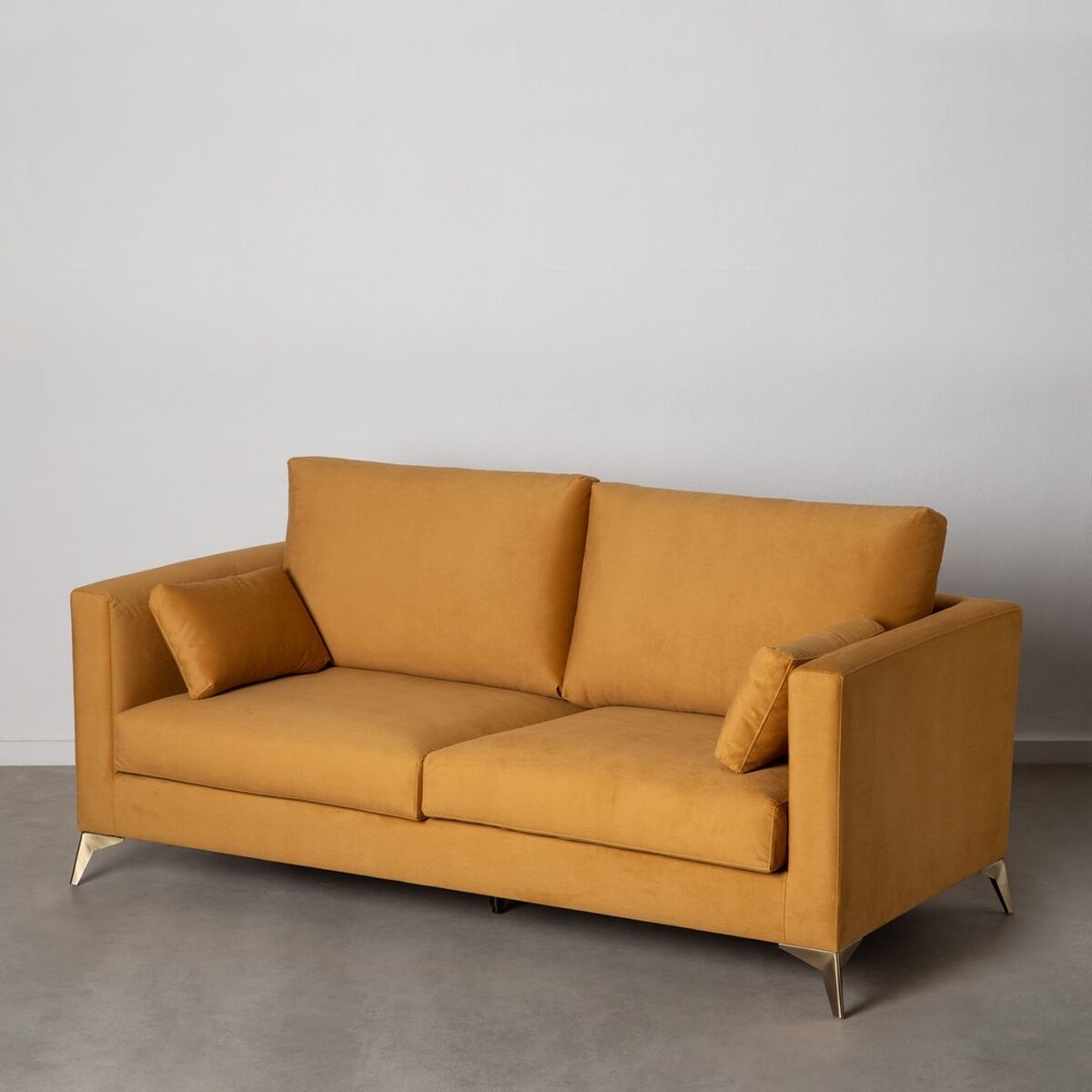 Soffa 200 x 98 x 97 cm Gul - 2