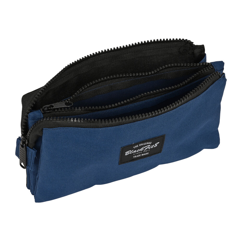 Tredubbel Carry-all BlackFit8 Urban Svart Marinblå (22 x 12 x 3 cm) - 3