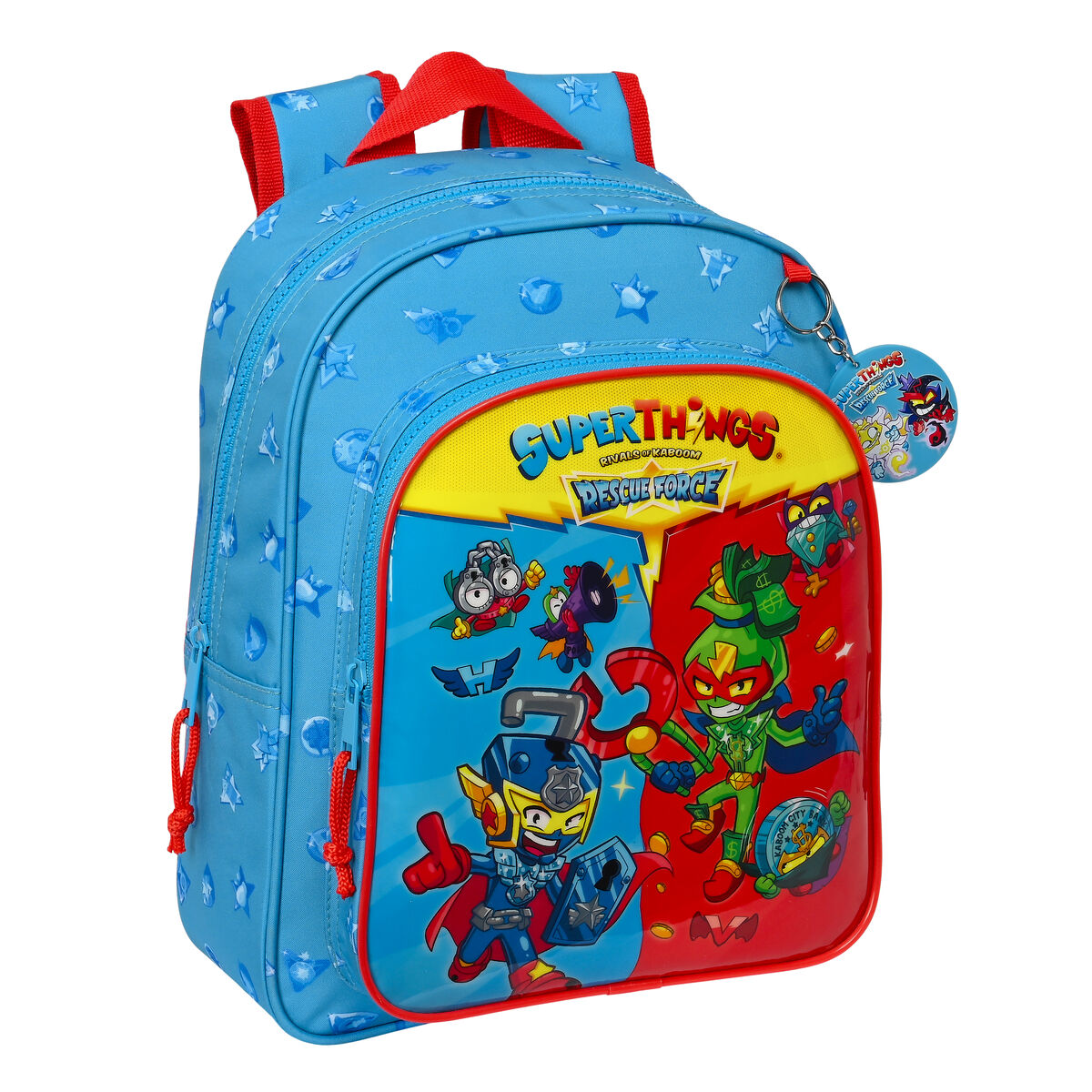 Skolryggsäck SuperThings Rescue force 27 x 33 x 10 cm Blå