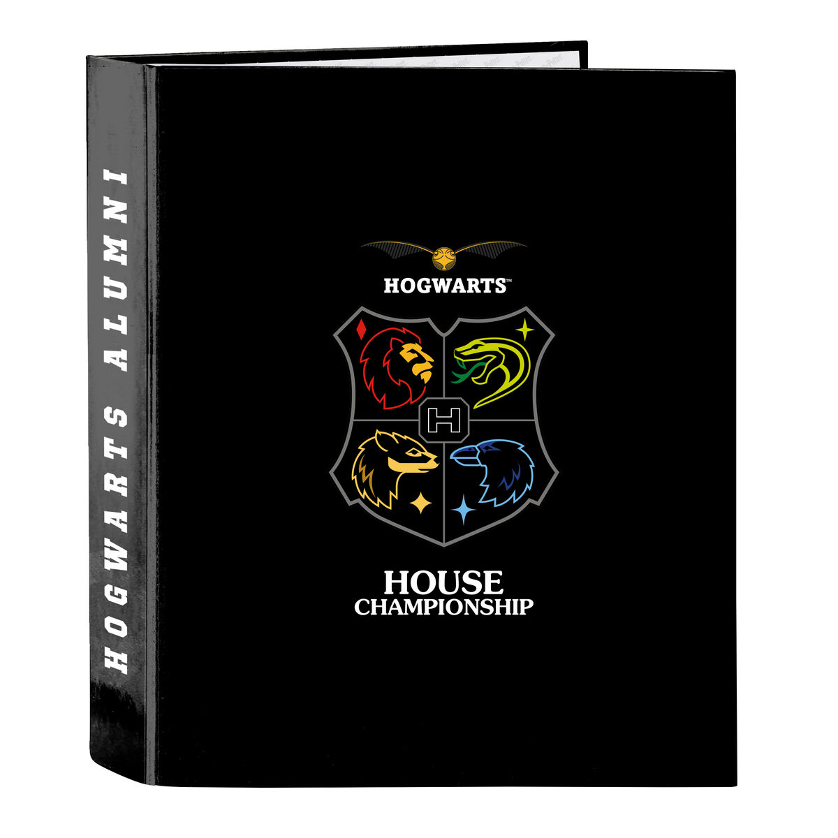 Ringpärm Harry Potter House of champions Svart Grå A4 27 x 33 x 6 cm