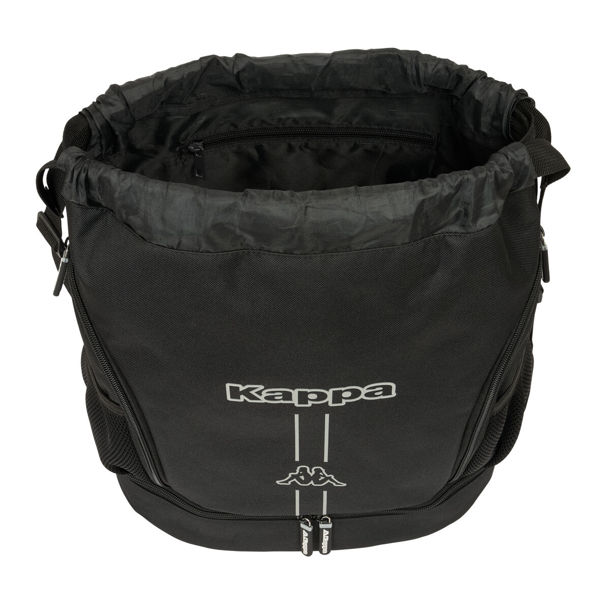 Skopåse med remmar Kappa Dark Svart 35 x 40 x 1 cm - 2