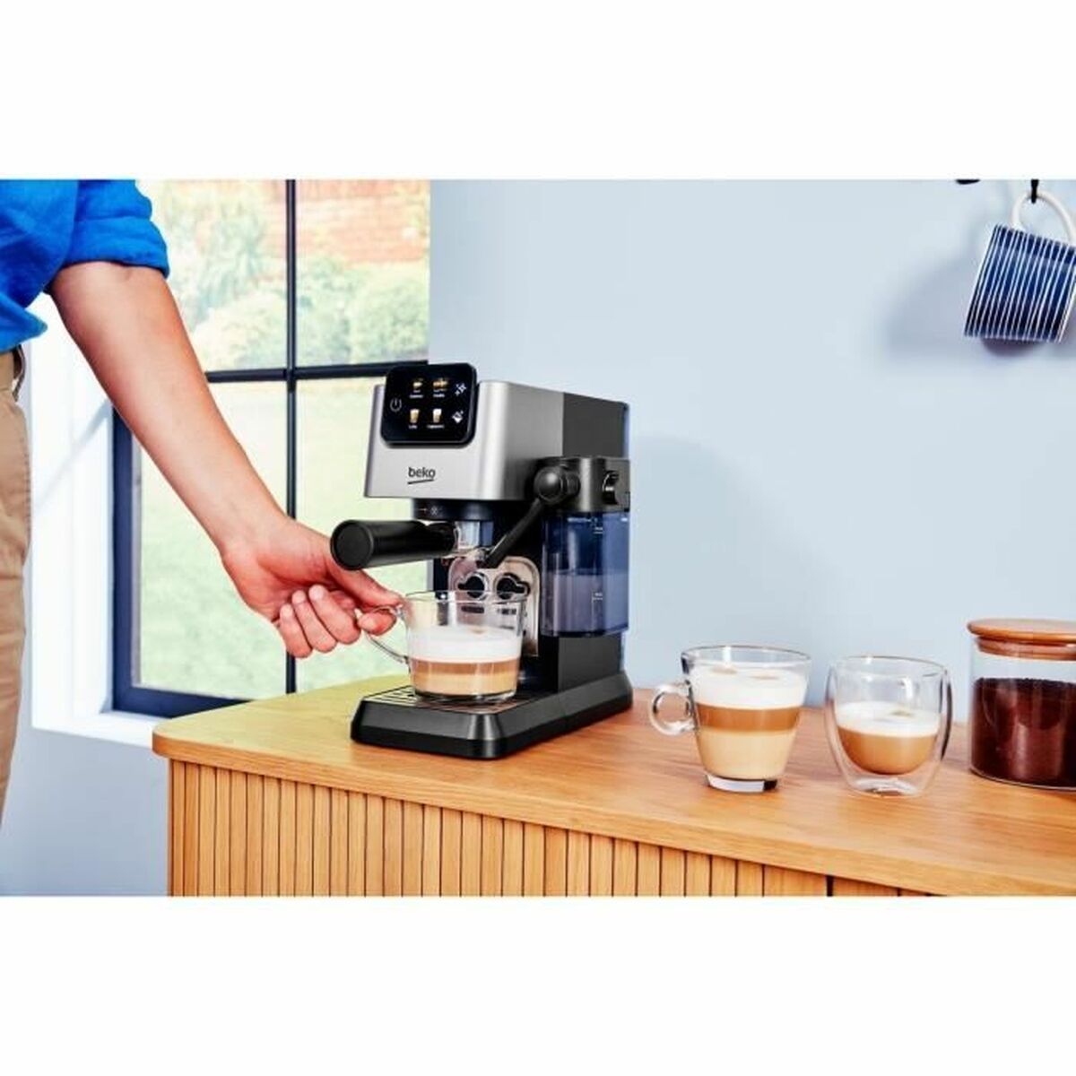 Kaffekapslar BEKO CEP5304X Silvrig 15 bar 1,1 L - 3