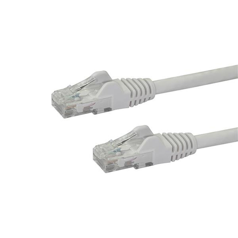 Nätkabel UTP Styv Kategori 6 Startech N6PATC10MWH 10 m Vit