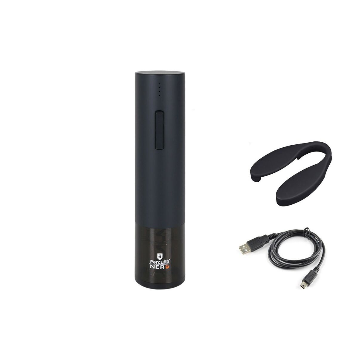 Elektrisk korkskruv Percutti Nero Svart (2 antal) - 2