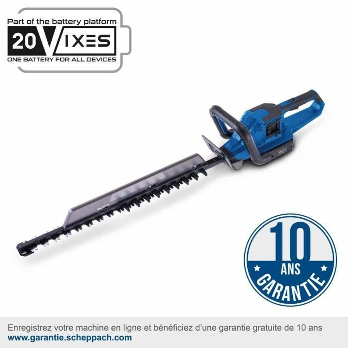 Häcktrimmer Scheppach BC-HT720-X - 2