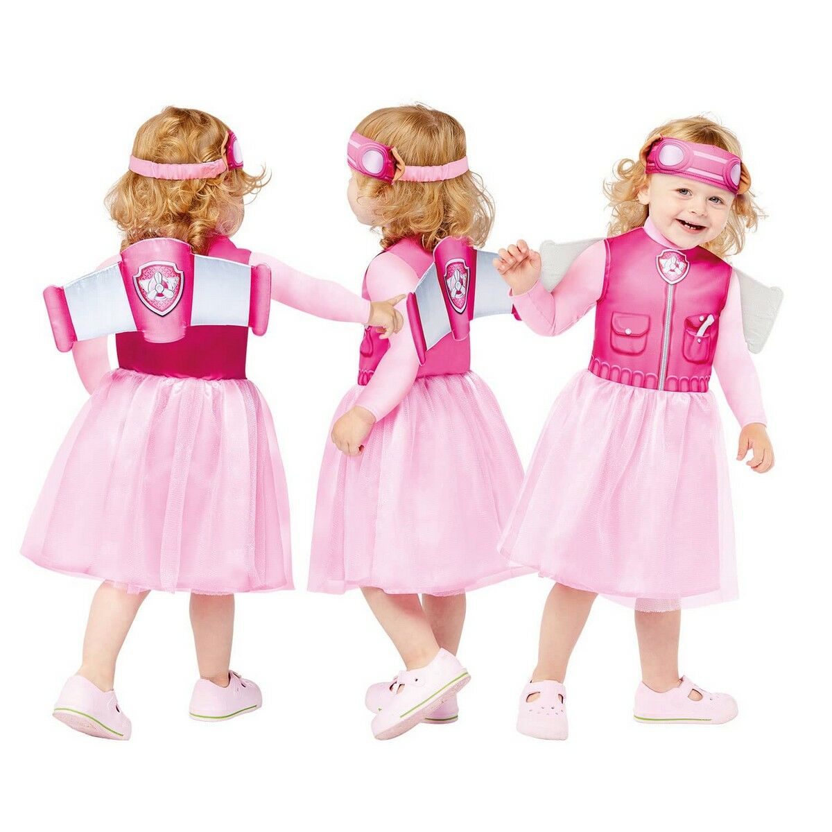 Maskeraddräkt bebis Skye Rosa - 5