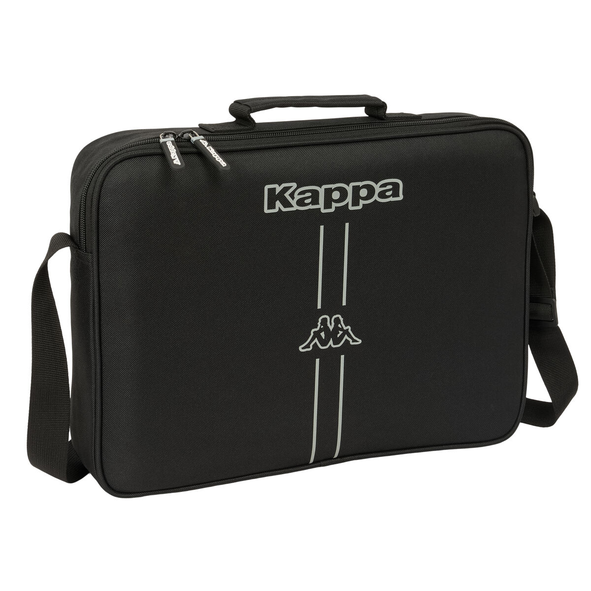 Skolryggsäck Kappa Dark Svart 38 x 28 x 6 cm