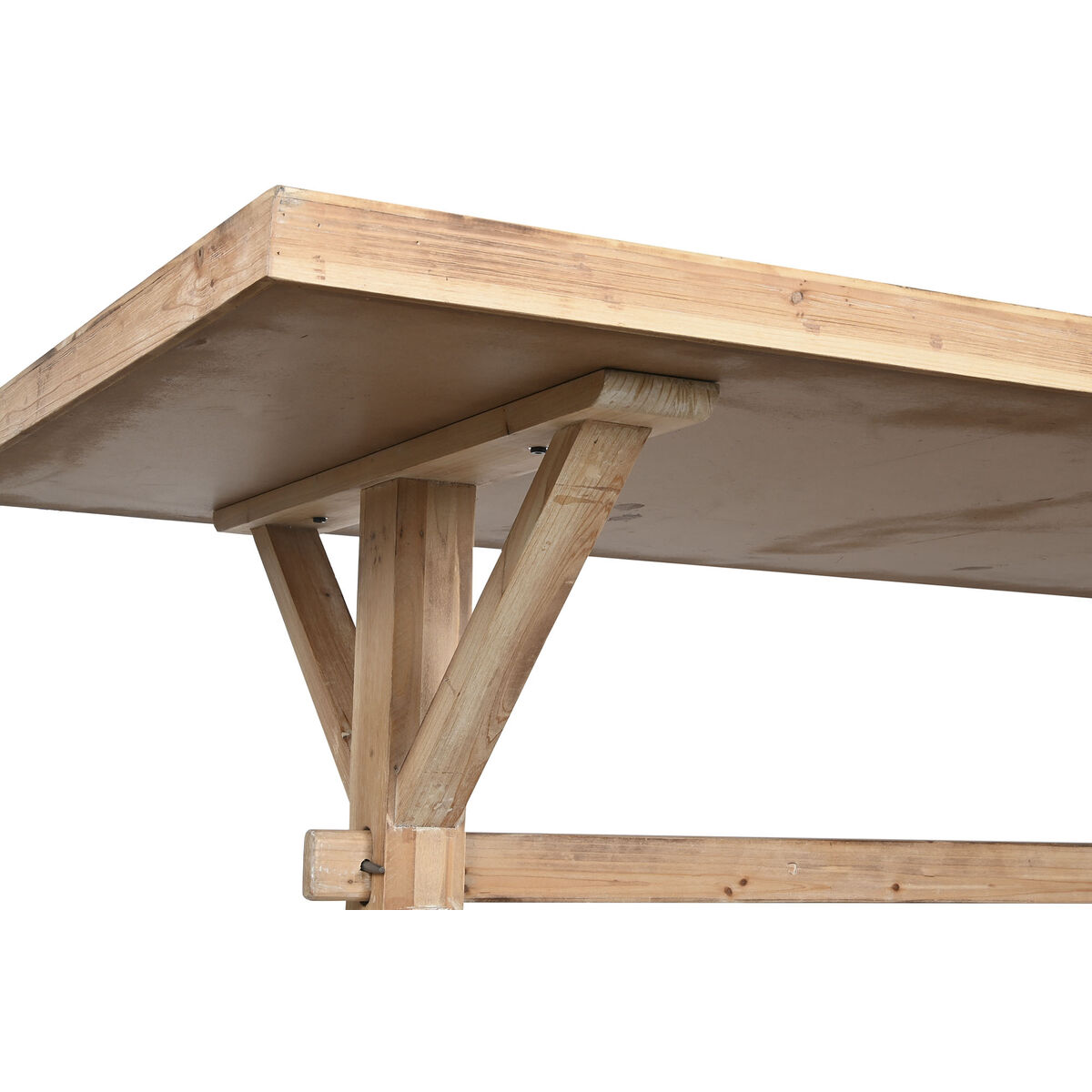 Matsalsbord Home ESPRIT Naturell Trä 200 x 100 x 80 cm - 5