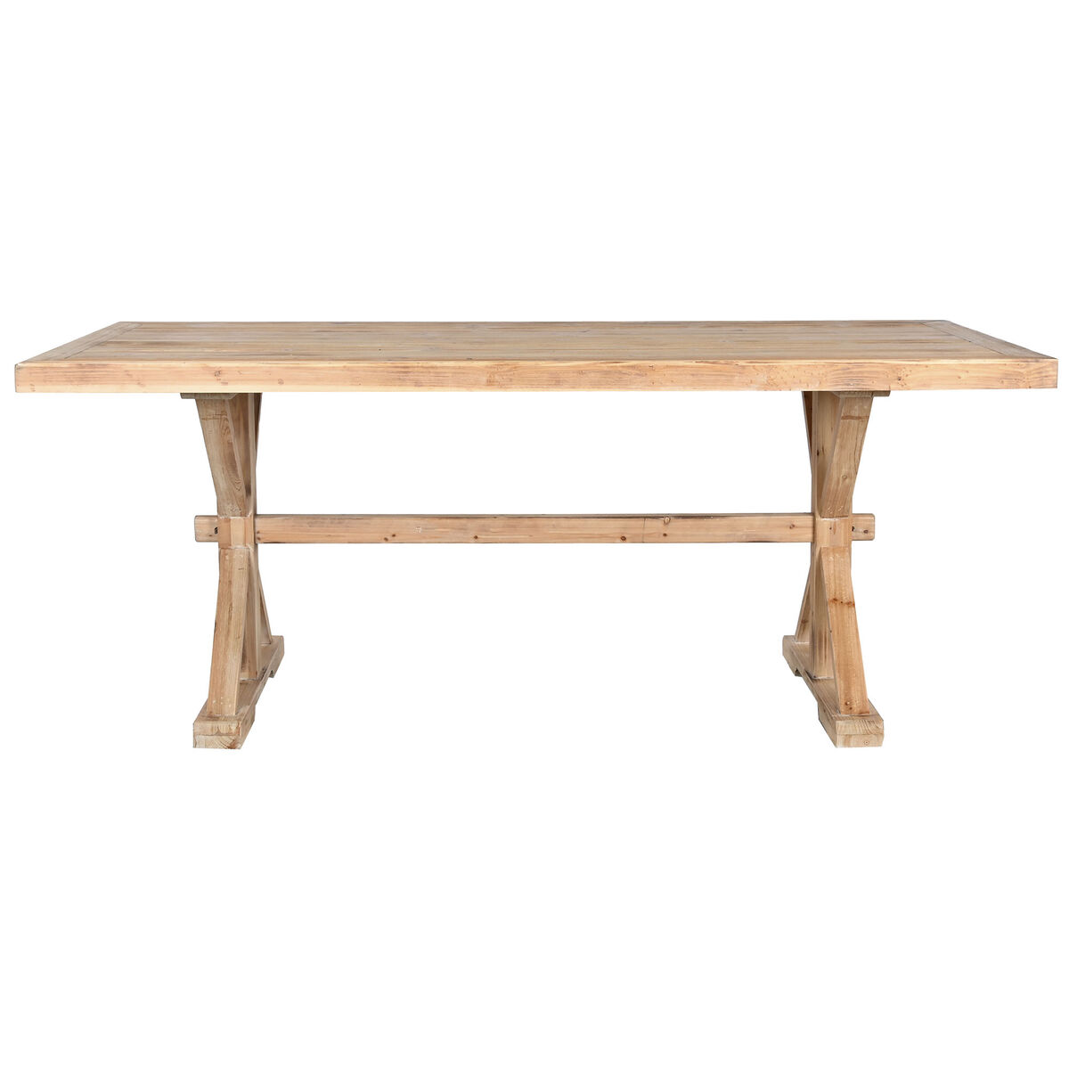 Matsalsbord Home ESPRIT Naturell Trä 200 x 100 x 80 cm - 6