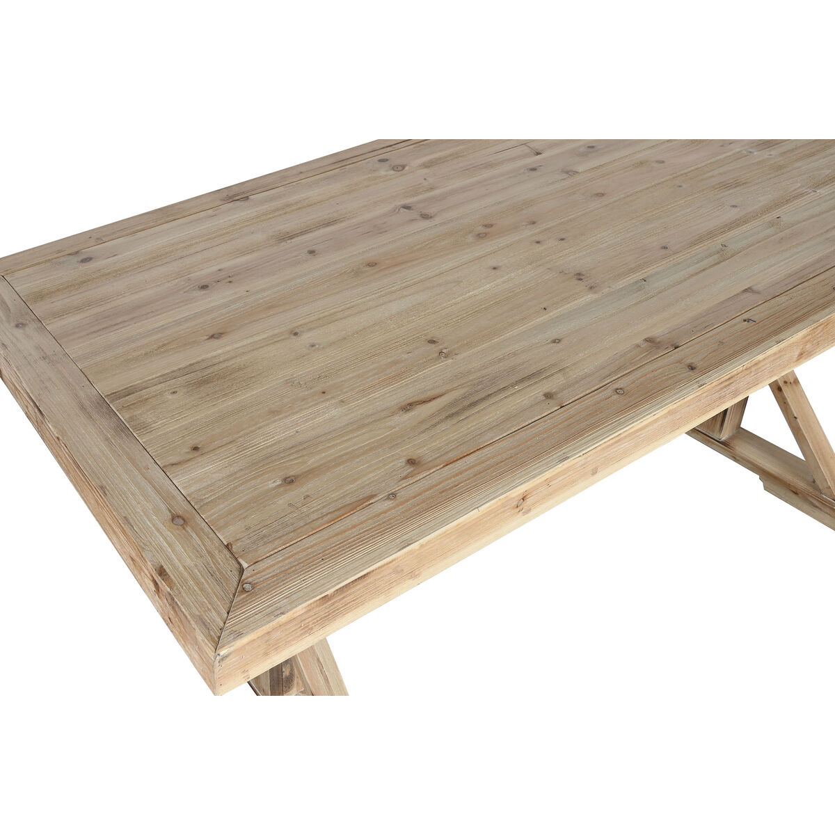 Matsalsbord Home ESPRIT Naturell Trä 200 x 100 x 80 cm - 2